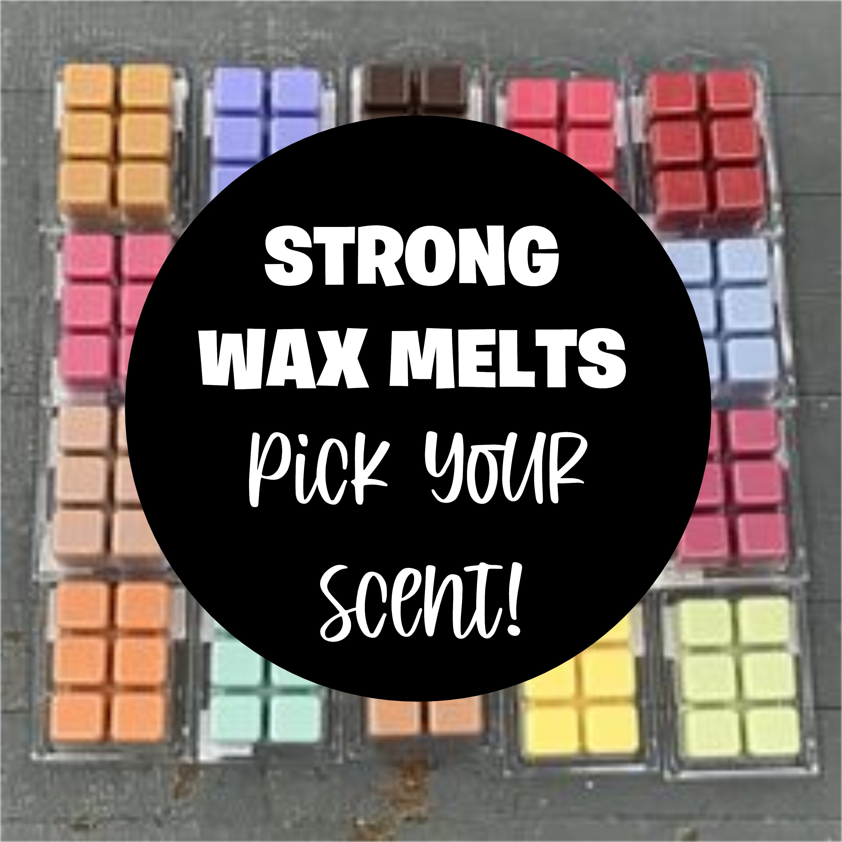wax melts wax cubes strong scent coffee
