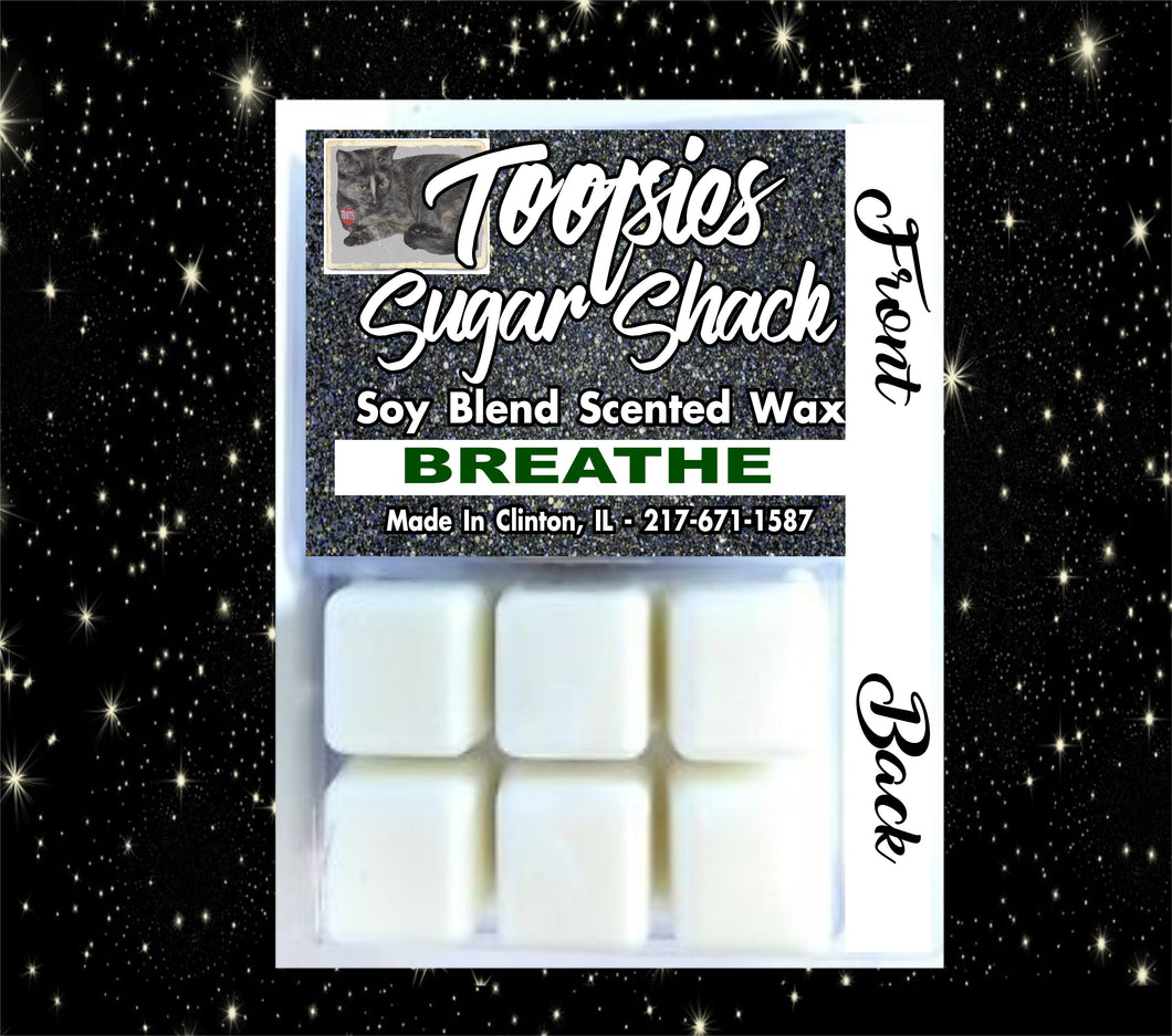 eucalyptus wax melts, sinus relief wax melts – Tootsies Sugar Shack